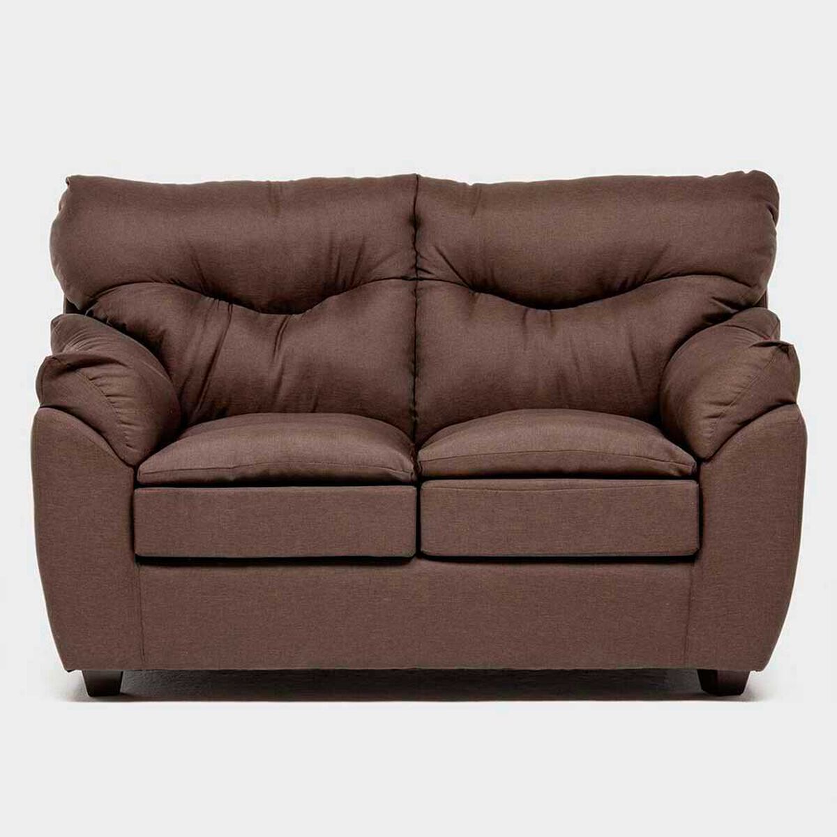 Juego de Living Almore Bel&eacute;n Sof&aacute; 2 Cuerpos + Dos Sillones 1 Cuerpo Caf&eacute;