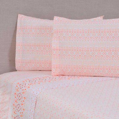 Juego de Sábanas Mashini 144 Hilos King Estampada