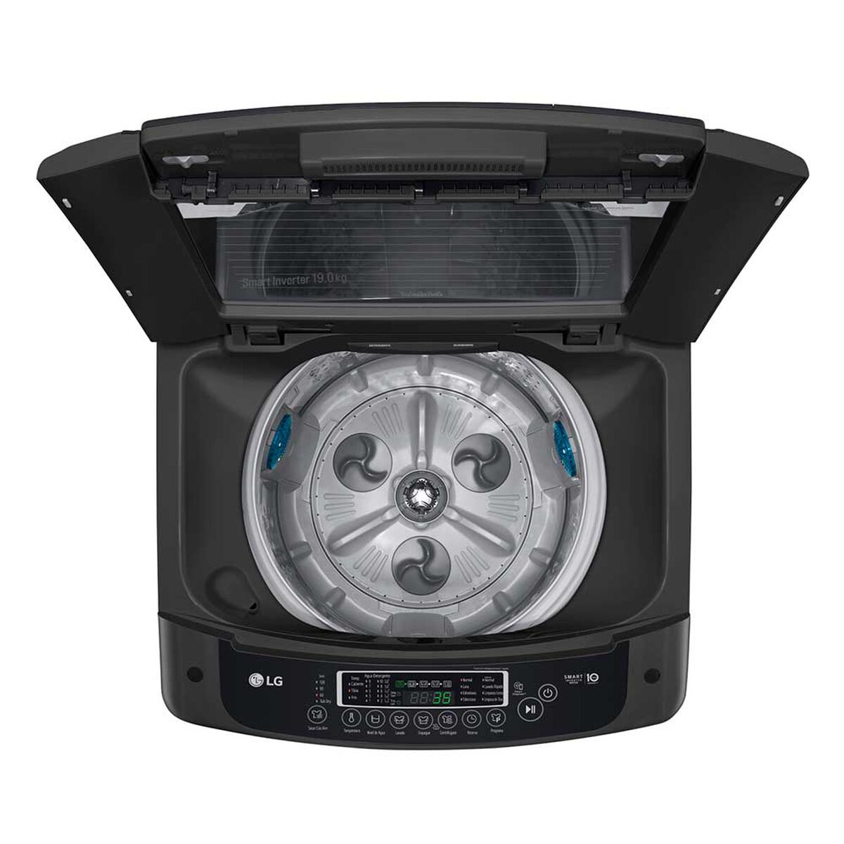 Lavadora Automática LG WT19MPB 19 kg.
