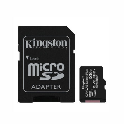 Tarjeta Micro SD Kingston Canvas Select Plus 128GB