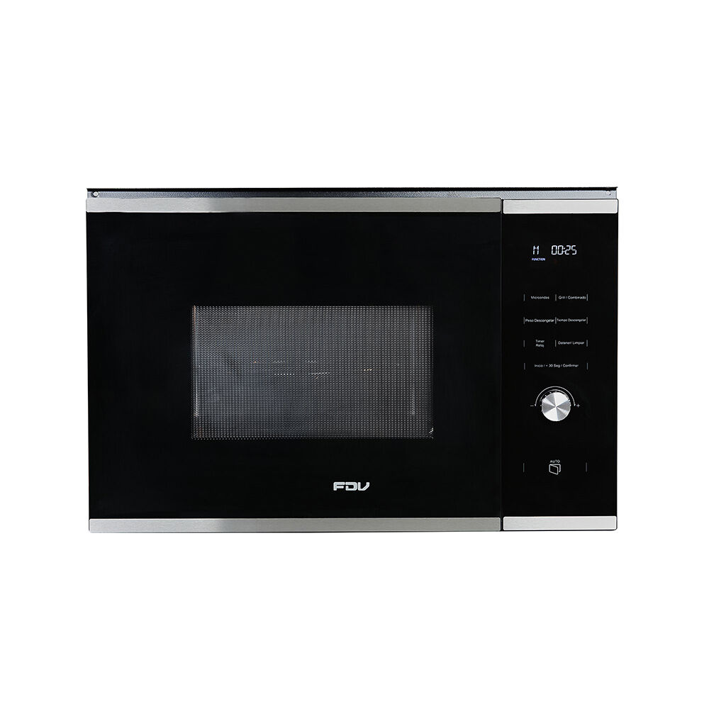 Microondas Empotrable FDV Deluxe Black Pro 25 L