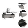 Mesa de Centro TuHome 5G-2 Ceniza/Wengue