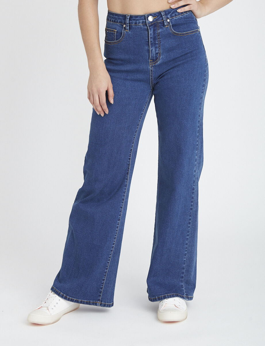 Jeans Wide Leg Mujer Fiorucci