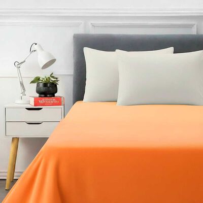 Juego de Sábanas Bicolor Casanova 1.5 Plazas Coral, Menta