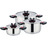 Batería de Cocina Zibel 6 Piezas Acero