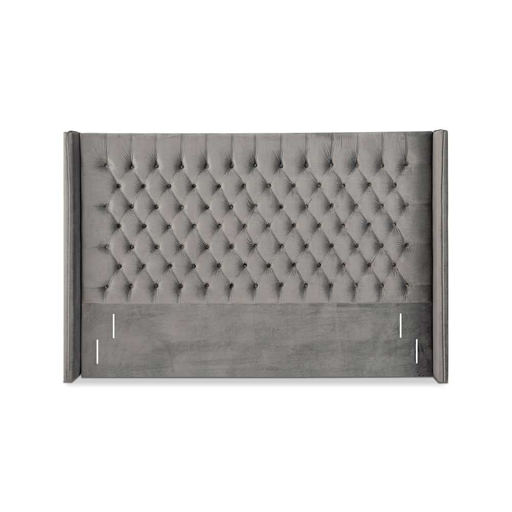 Respaldo CIC Súper King Sesia Gris Ceniza