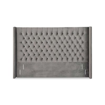 Respaldo CIC Súper King Sesia Gris Ceniza