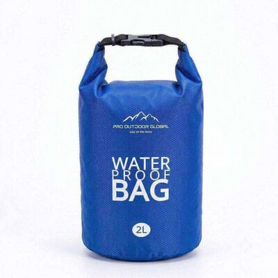Bolso Impermeable Flotante Outdoor 2L Azul Pro Outdoor