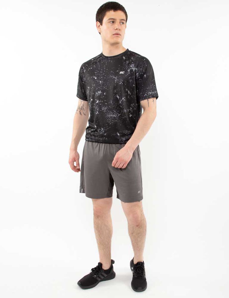 Short Deportivo Hombre Black County