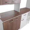 Mueble de Cocina CIC Paula Nogal Africano Blanco 1 Caj&oacute;n