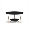 Mesa de Centro Altavision Liz Neg Redonda Negro