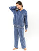 Pijama de Polar Mujer Portman Club
