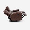 Sof&aacute; Reclinable Rosen Tolosa 3 Cuerpos Marr&oacute;n