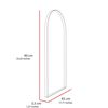 Espejo de Vidrio TuHome Goliat 90 x 45 cm