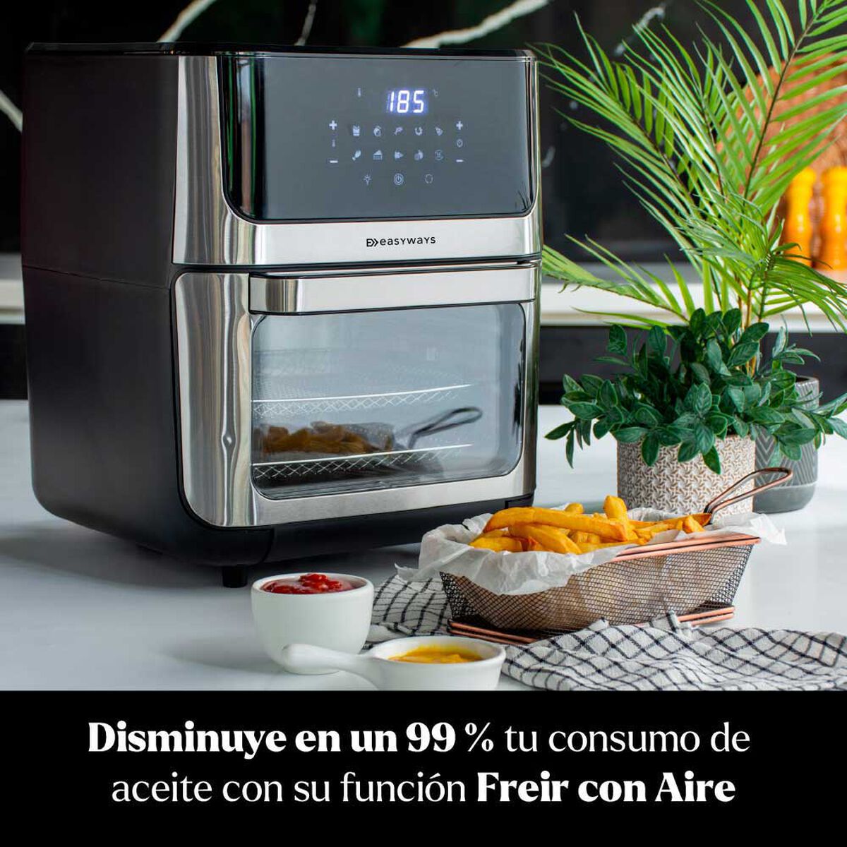 Freidora de Aire Easyways Plus Lite  12 lts.