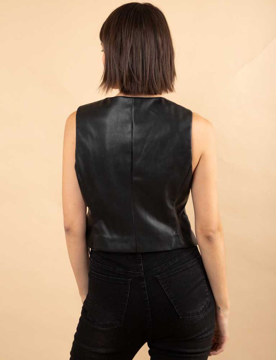Blazer Gillete Ecocuero Mujer Zibel