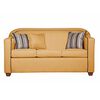 Juego de Living Ruzam Mobel Zafiro Sof&aacute; 3 Cuerpos + Dos Sillones 1 Cuerpo Lino Mostaza
