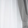 Set Cortina Doral Muguet 6 Piezas 140x220 cm Gris