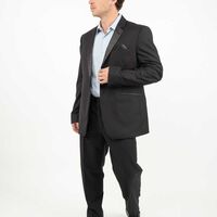 Traje Slim Regular Hombre Zibel Negro