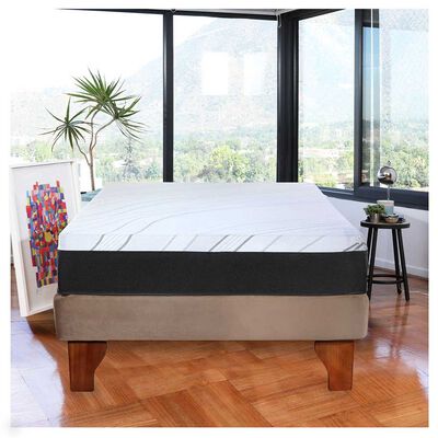 Cama Europea Latam Home 1,5 Plazas Zen Pro Beige