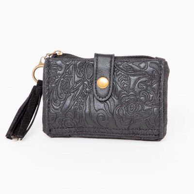 Billetera Ecocuero Negra Alma