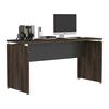 Escritorio Recto TuHome Home Office Negro Soft Co&ntilde;ac