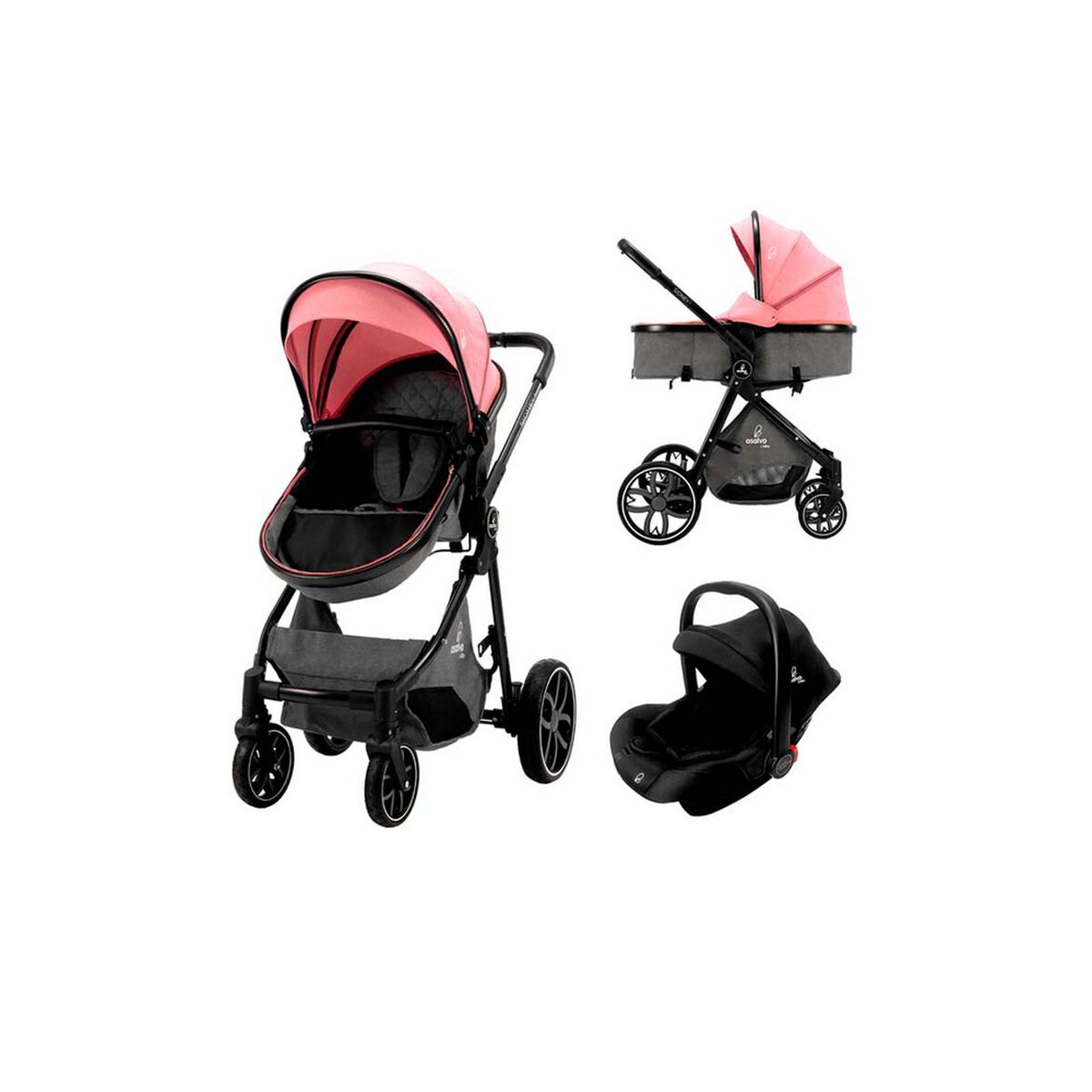 Coche Convertible Sidney Ii Grey Asalvo