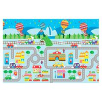 Alfombra Infantil Idetex City 133 x 100 cm. Multicolor