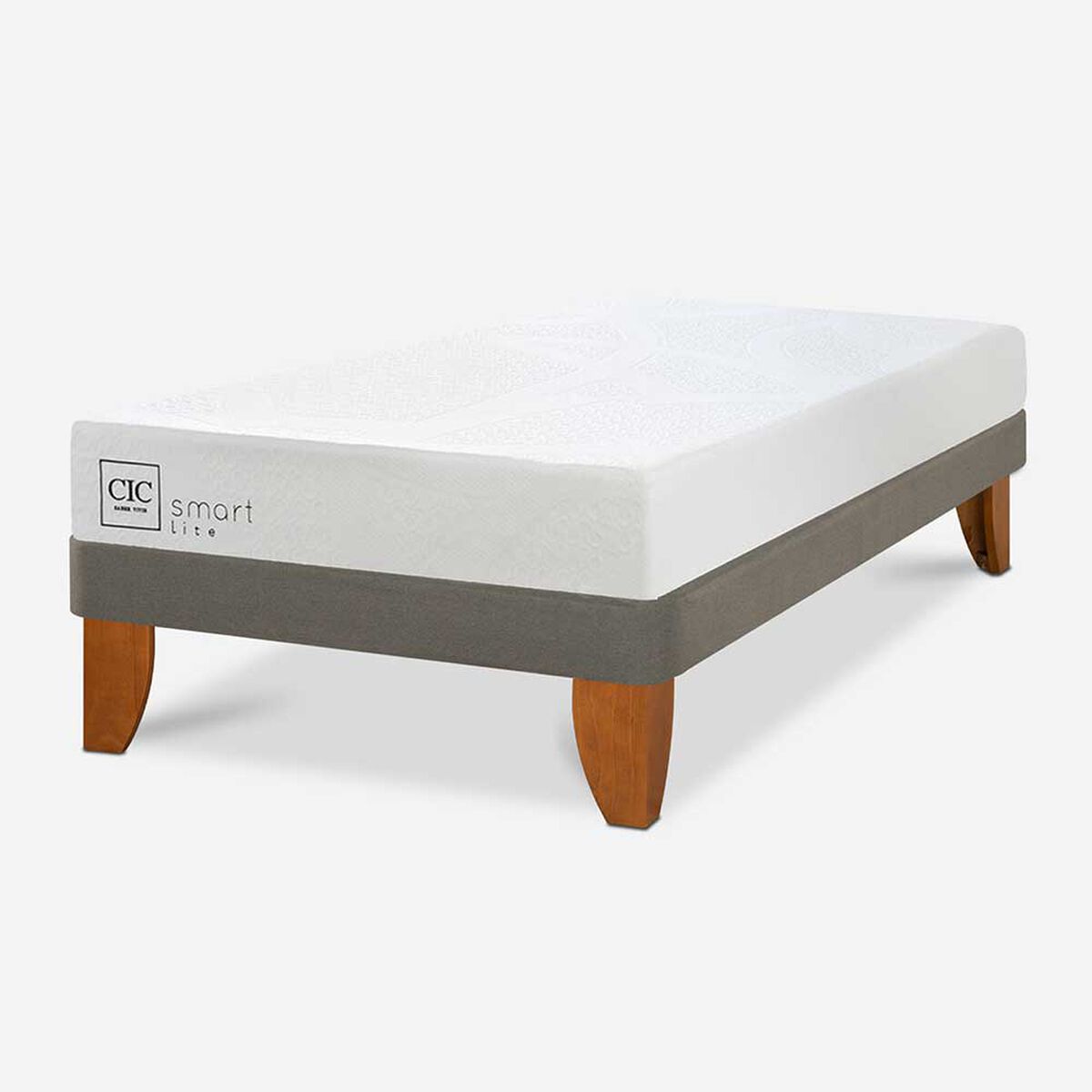 Cama Europea CIC 1,5 Plaza Smart Lite