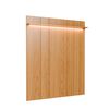 Panel TV Decocasa Neon Float hasta 70" Carvalho