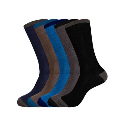 Imagen 1 del producto Pack 5 Calcetines Hombre Top Negro