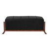 Banqueta Latam Home Marsella Tela Velvet Negro