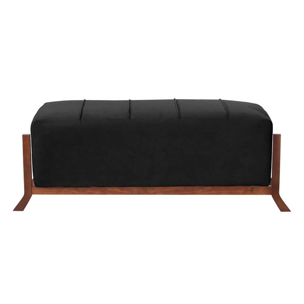 Banqueta Latam Home Marsella Tela Velvet Negro
