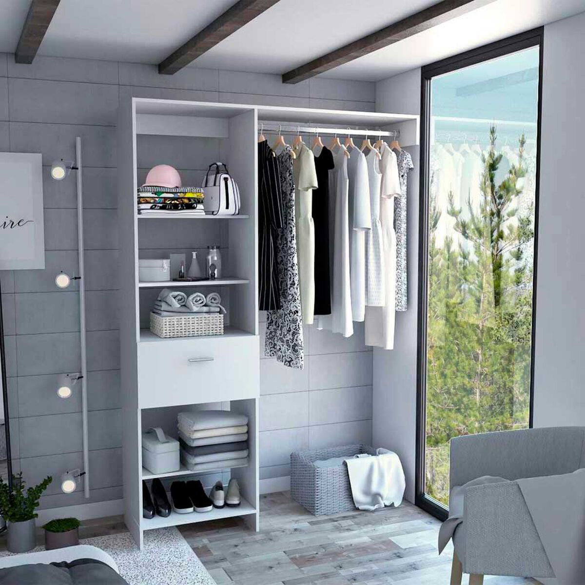 Cl&oacute;set TuHome Manchester 1 Caj&oacute;n