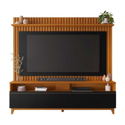 Estante TV Home Mobili Beta Hasta 65"" Negro/Freijo