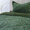 Cubrecama Doral 1,5 Plazas Jacquard Liso Verde