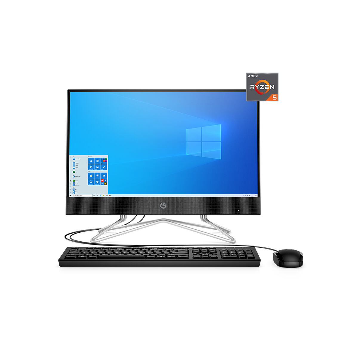 All In One HP 24-dd0020 Ryzen 5 4GB 512GB SSD 23.8"