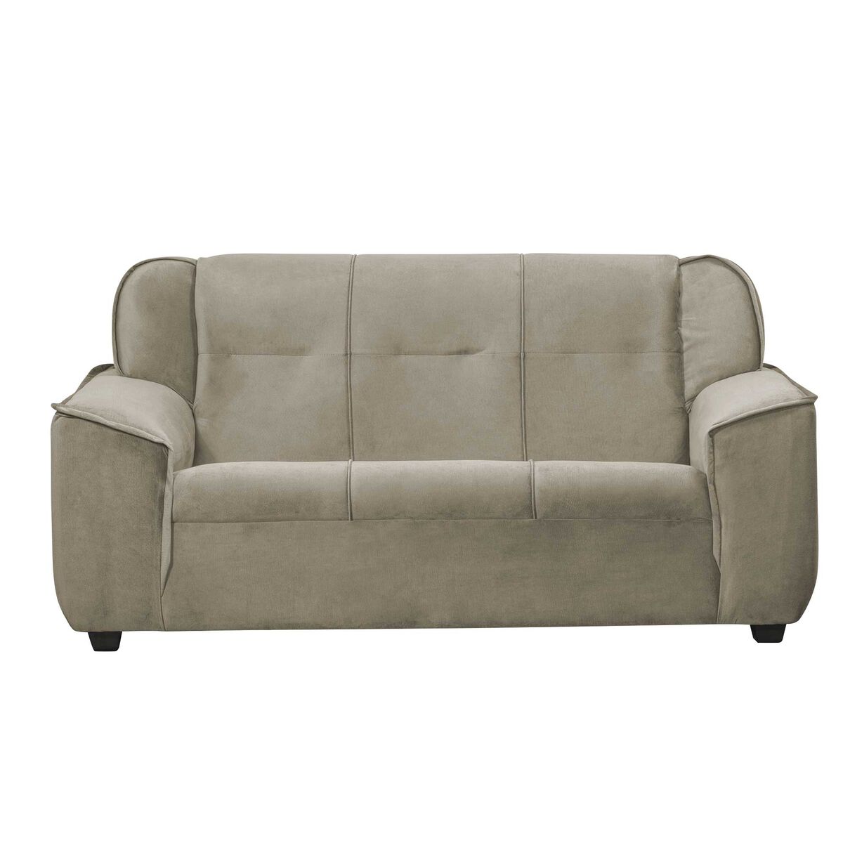 Juego de Living Innovamuebles Francia Sofá 3 Cuerpos + Sofá 2 Cuerpos Beige