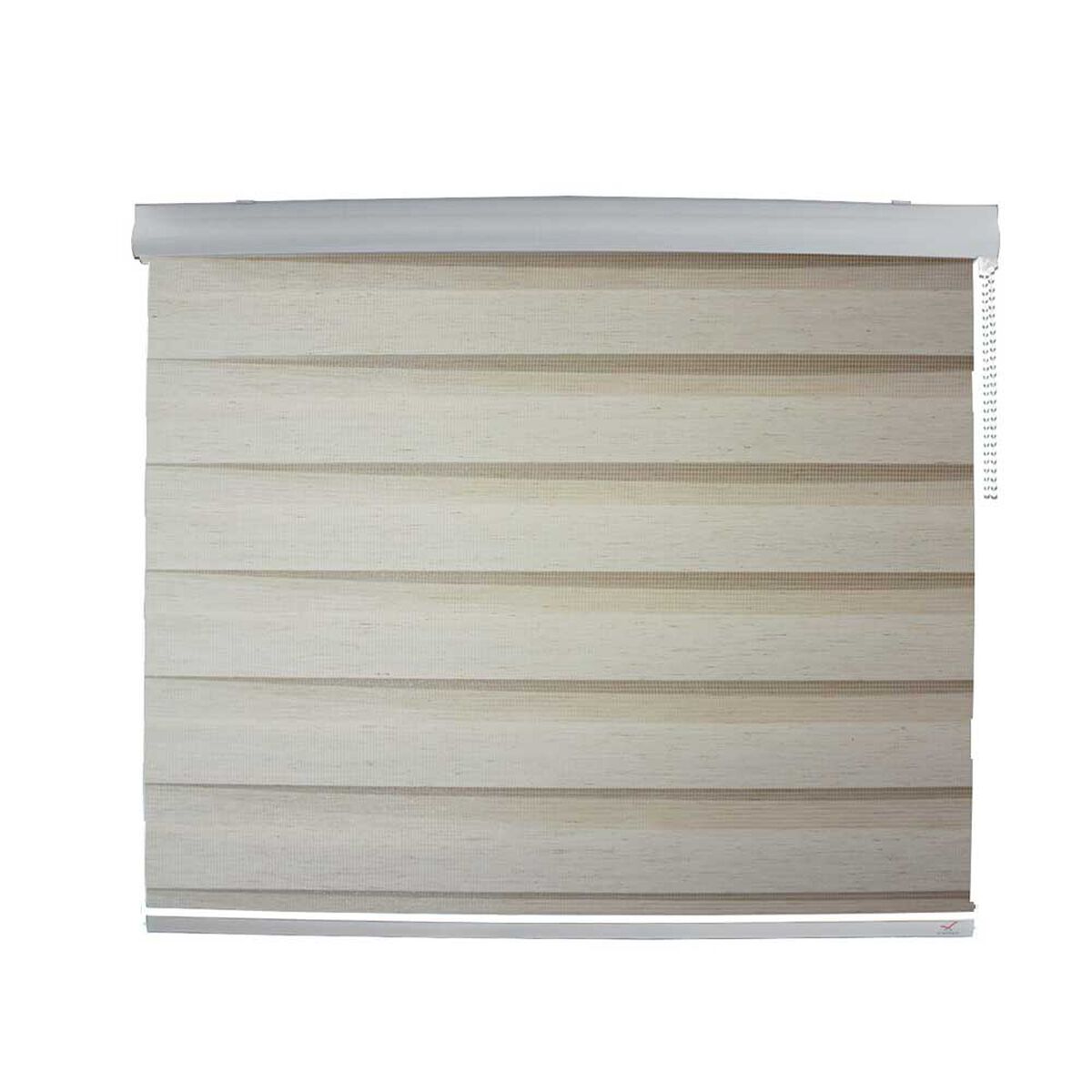 Roller Duo Lino Vincenzi R1709 Blanco Grain 120 x 240 cm
