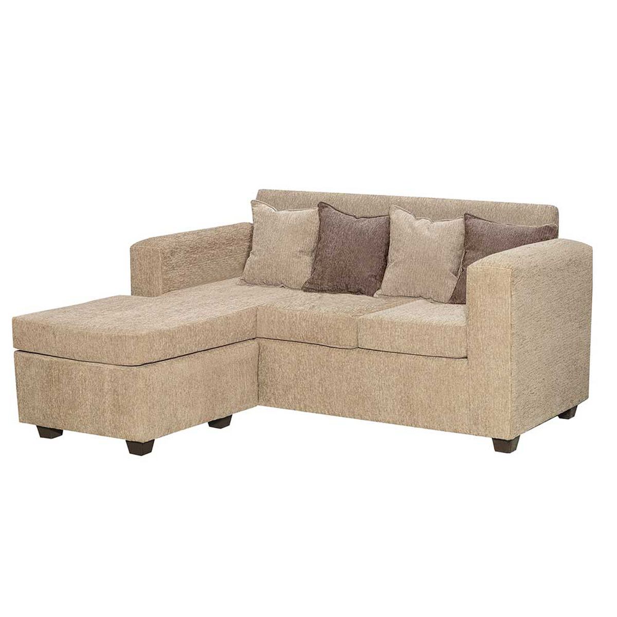 Sofá Seccional Intercambiable Essenza Phuket Beige 3 Cuerpos
