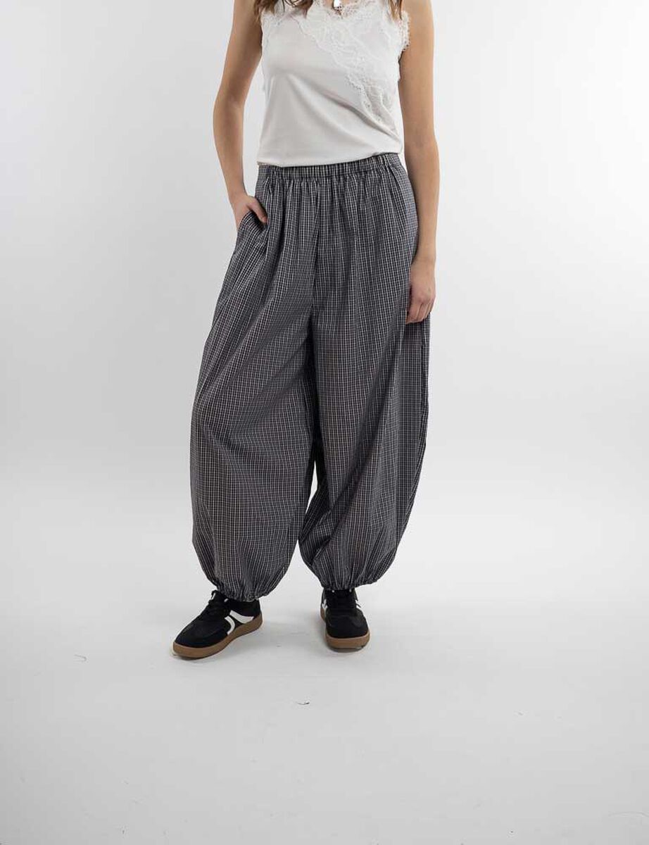 Pantal&oacute;n Balloon Cintura Elasticada Mujer Icono