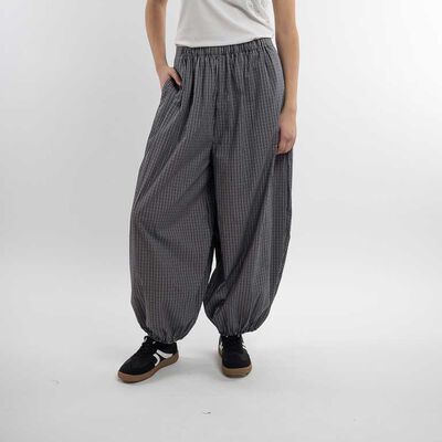 Pantal&oacute;n Balloon Cintura Elasticada Mujer Icono