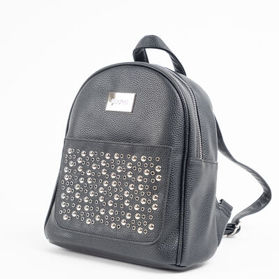 ICONO Mochila Negra Mujer Icono