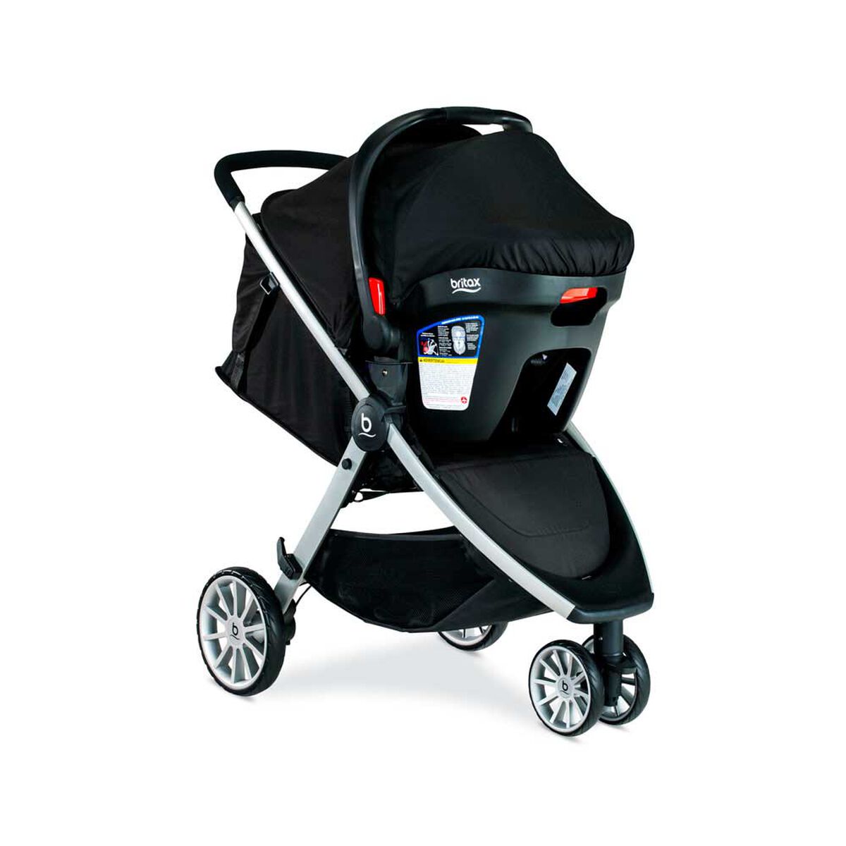 Coche Travel System B-Lively/ B-Safe Negro Britax