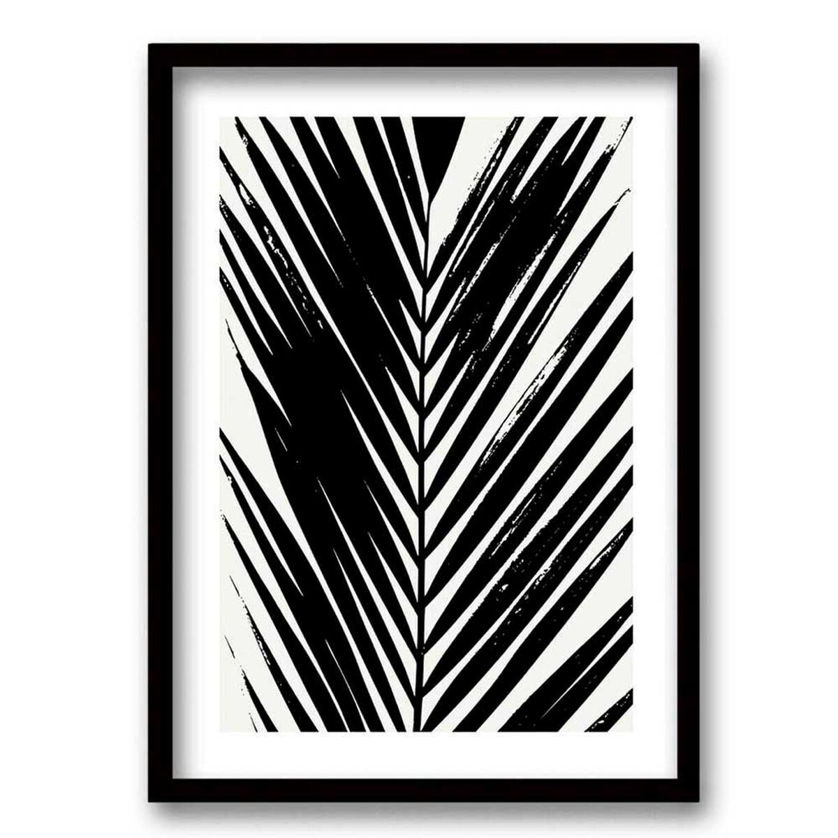 Cuadro Decorativo Retela Selva BN III 40 x 30 cm