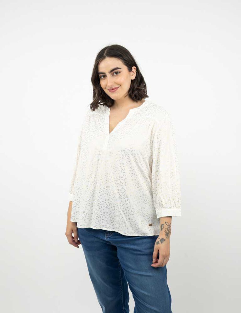 Blusa Manga 3/4 Mujer Extralindas