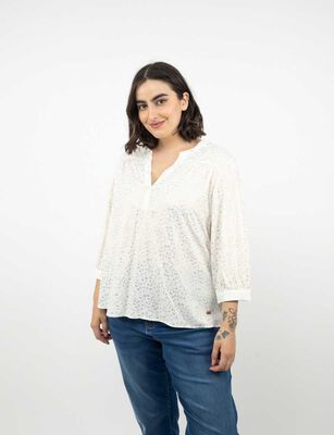 Imagen 1 del producto Blusa Manga 3/4 Mujer Extralindas Crudo