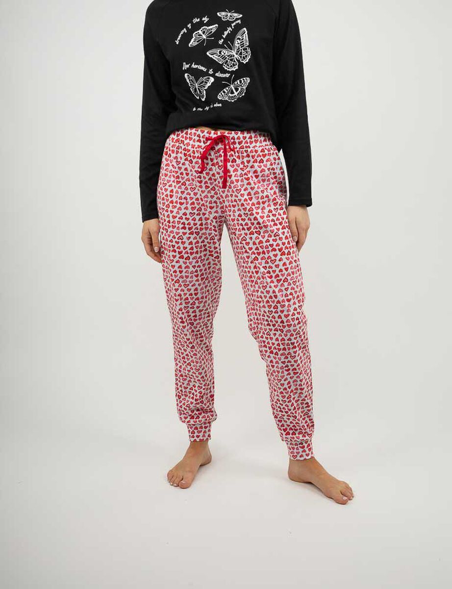 Pantal&oacute;n de Pijama Largo Mujer Icono