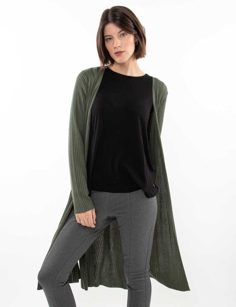 C&aacute;rdigan Largo Mujer Zibel