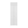 Combo Closet Tuhome 3 Puertas + M&oacute;dulo Superior Dreams Blanco